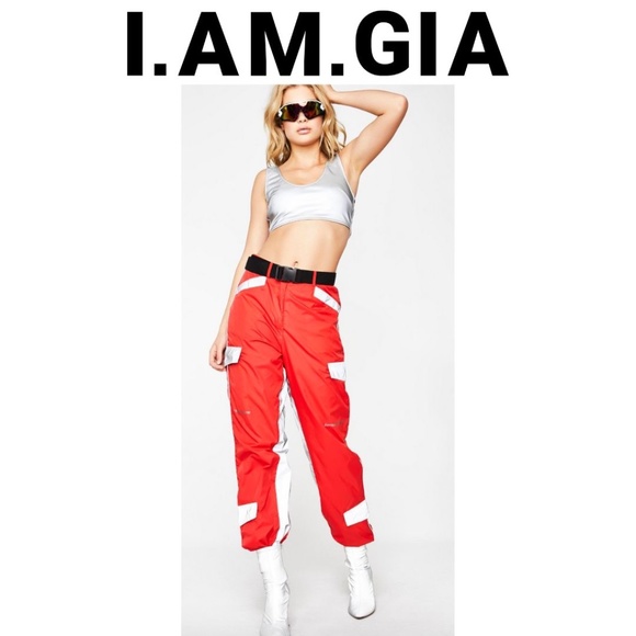 Iamgia Halo Pant Red 